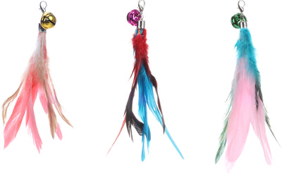 Flamingo Toy Maud Feather for Dangler - висулка за въдица за котки 20 / 12 / 5 см
