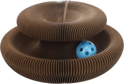 Flamingo Scratching Toy Kava Brown - драскалка за котки 11,5 / 10,5 / 8 см