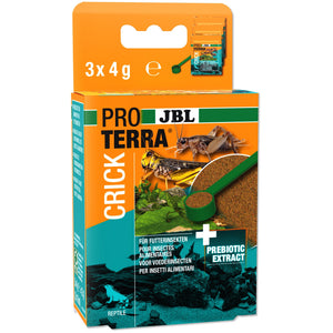 JBL ProTerra Crick - пълноценна храна за насекоми 3 х 10 мл