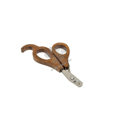 Tauro Pro Line Wooden Scissors for Nails - ножица за рязане на нокти 11 / 6 / 1 см