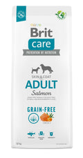 Brit Care Dog Grain-free Adult - пълноценна храна за хубава кожа и козина за кучета със сьомга