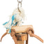 Trixie Wooden Toy on Rope - играчка за птици 35 см
