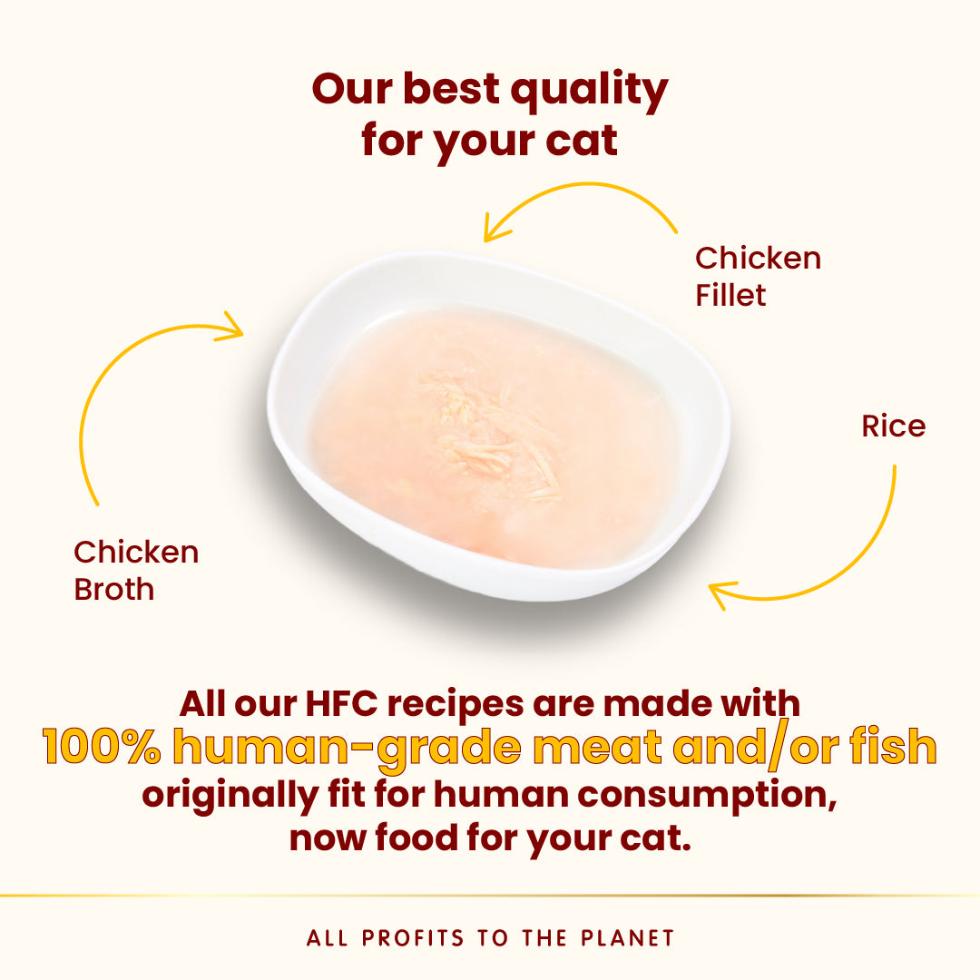 Almo Nature HFC Hydration Help Chicken - пауч за котки с пилешко 50 гр