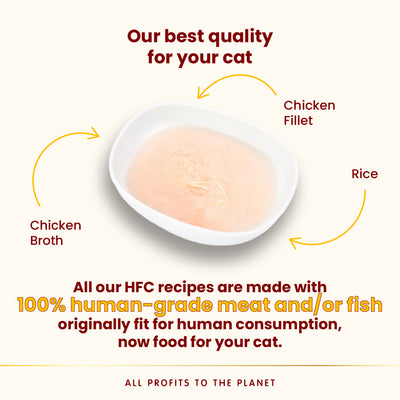 Almo Nature HFC Hydration Help Chicken - пауч за котки с пилешко 50 гр