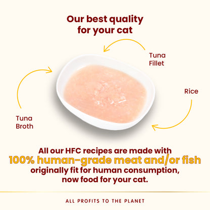Almo Nature HFC Hydration Help Tuna - пауч за котки с риба тон 50 гр