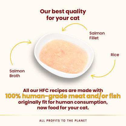Almo Nature HFC Hydration Help Salmon - пауч за котки със сьомга 50 гр