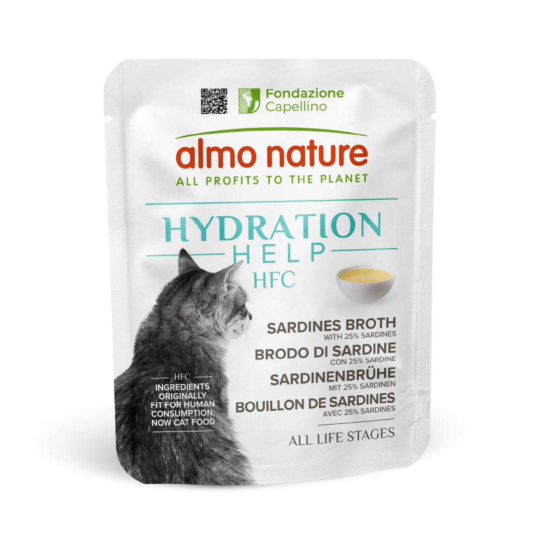 Almo Nature HFC Hydration Help Sardines - пауч за котки със сардини 50 гр