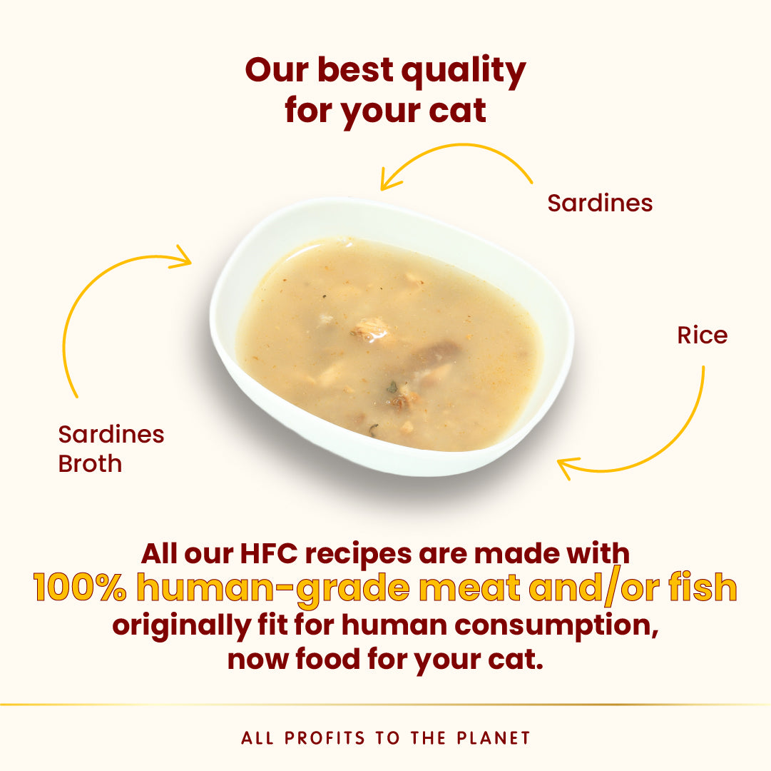 Almo Nature HFC Hydration Help Sardines - пауч за котки със сардини 50 гр