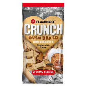 Flamingo Snacks Crunch Biscuit Bone Sandwich - бисквити за кучета 500 гр