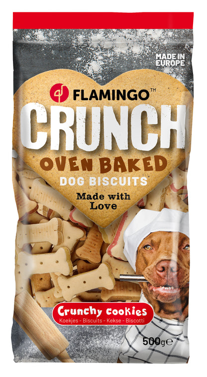 Flamingo Snacks Crunch Biscuit Bone Sandwich - бисквити за кучета 500 гр