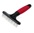 Ferplast - gro5872 - eдноредов метален гребен, въртящи се зъбци 15,5 / 11 / 3,3 cm