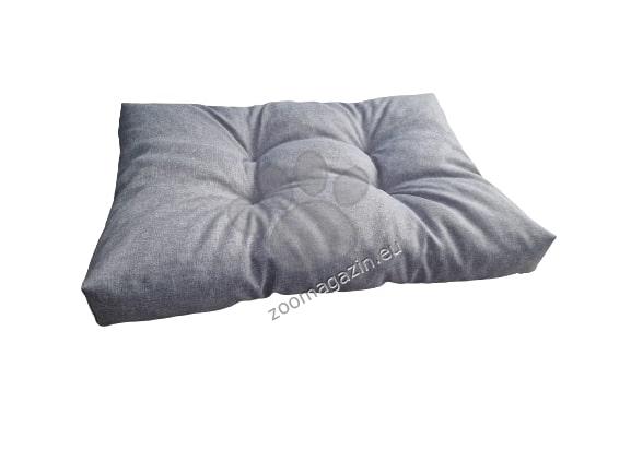Meduza Quilte Pillow - луксозна възглавница за кучета 100 / 70 см, сив