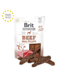 Brit Jerky Snack Beef Fillets - лакомство за кучета филенца говеждо 200 гр