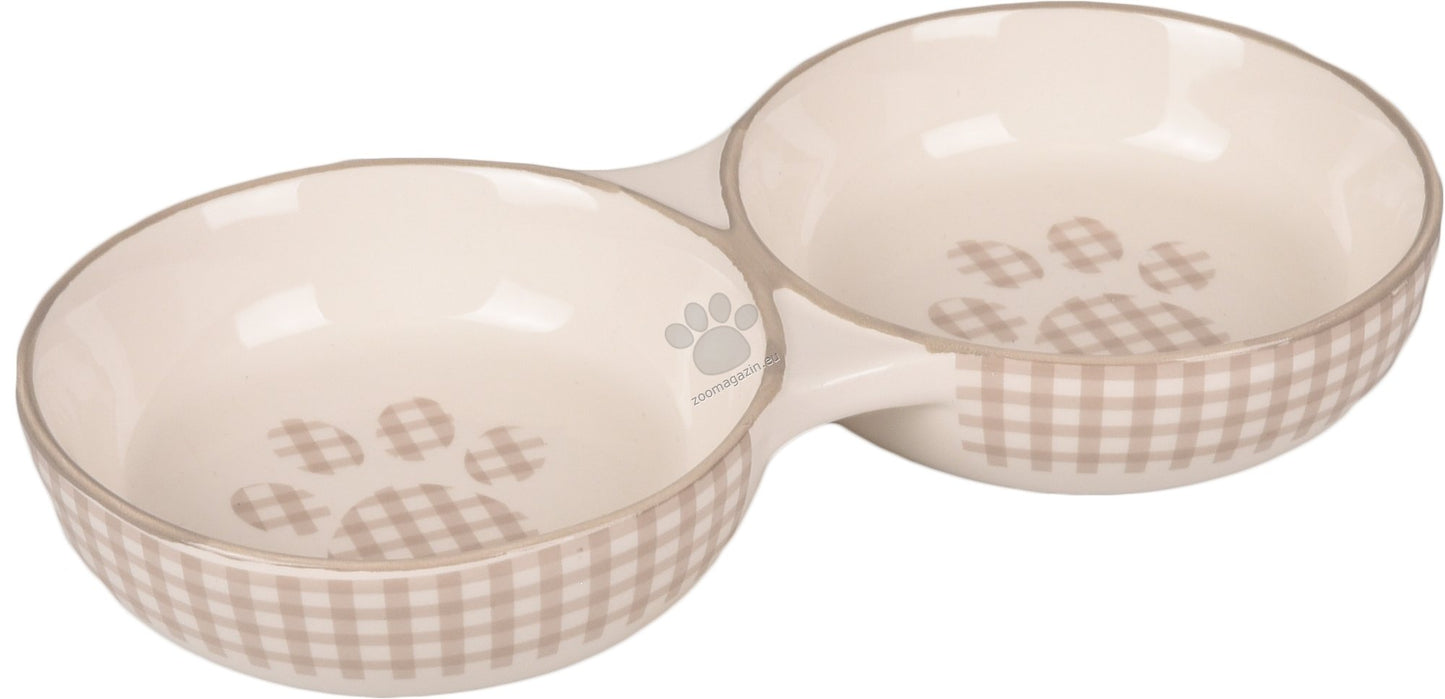 Flamingo Feeding and Drinking Bowl Combo Mylo - двойна купичка 145 мл