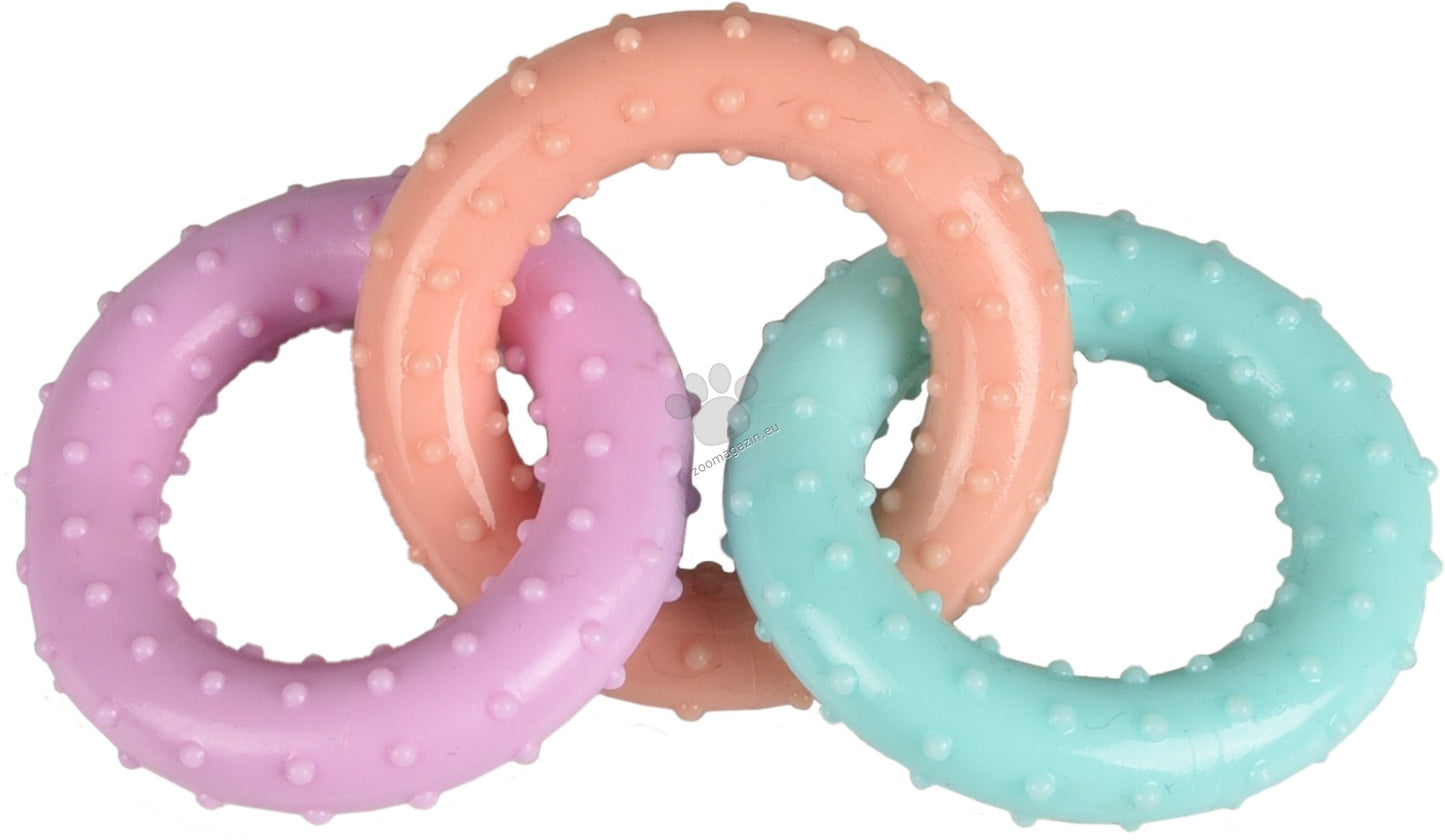 Flamingo Toy Puppy Loekie Mix - играчки за кученца 3 бр