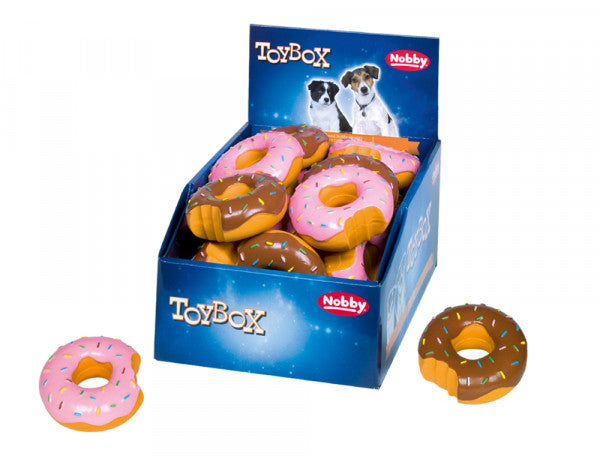 Nobby Donut Dessert - латексова играчка 10см / 1бр