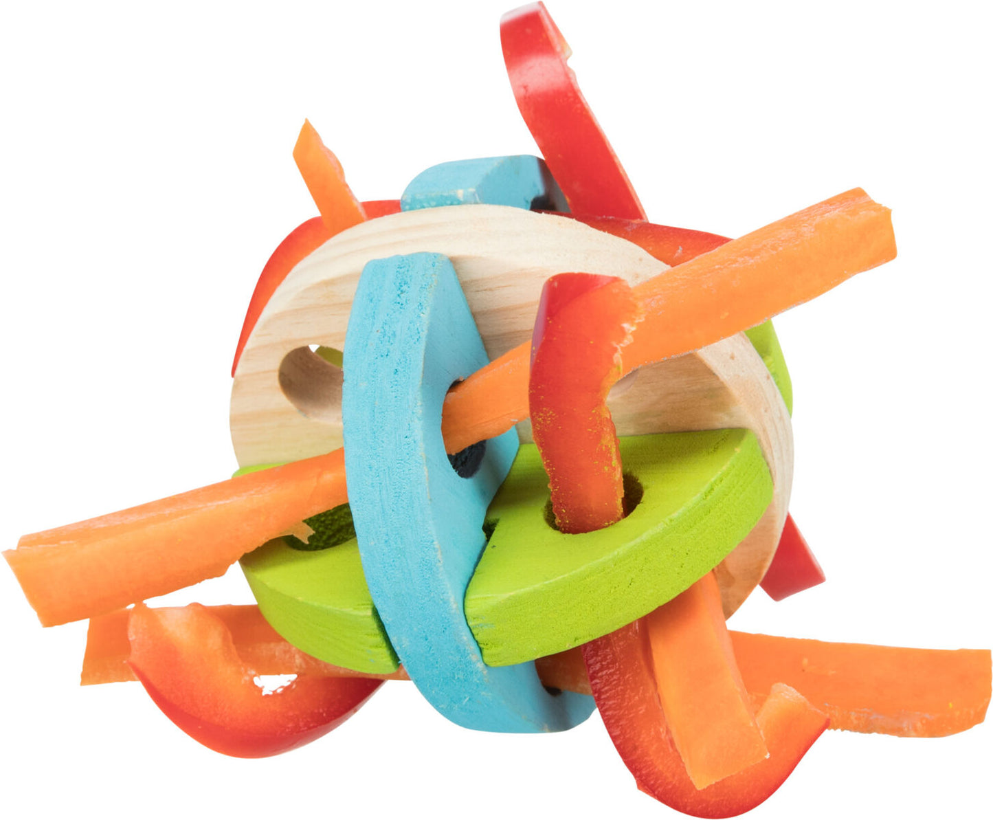 Trixie Play and Snack Ball - играчка за мини зайчета 8 cм