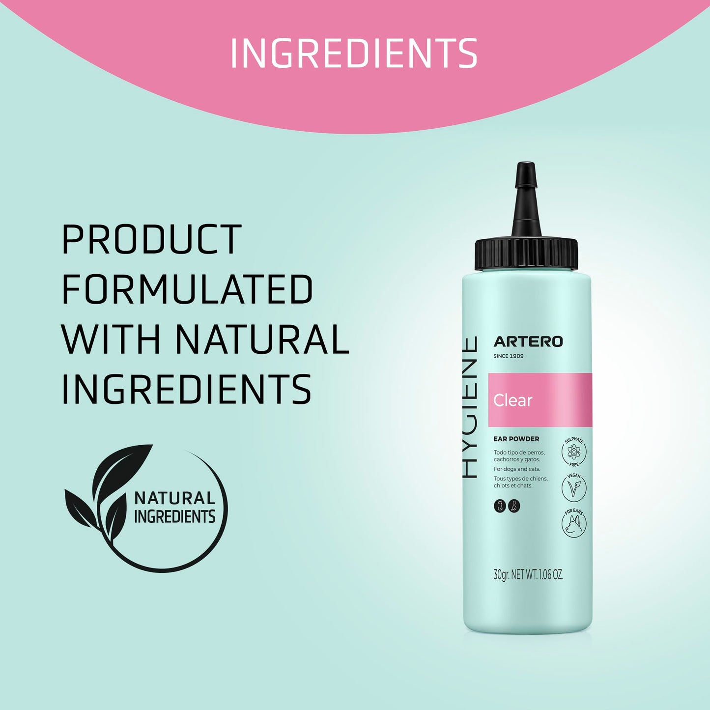 Artero Ear Powder Clear - пудра за уши 30 гр.