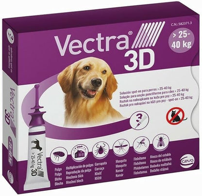 Vectra 3D / Вектра 3Д – противопаразитни пипети за куче, 3 бр