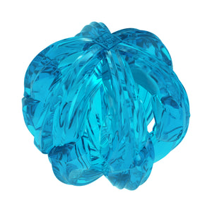 WAUDOG Durable Dog Toy TPR Breathable Ball Blue - играчка от термопластичен каучук за кучета 7 см