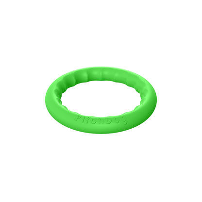 PitchDog 17 Fetch Ring Light Green - ринг за кучета 17 см