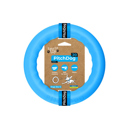 PitchDog 20 Fetch Ring Blue - ринг за кучета 20 см