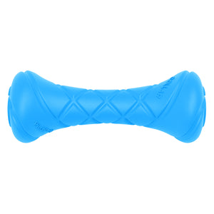 PitchDog Game Barbell Blue - гумена гиричка за кучета 19 см