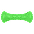 PitchDog Game Barbell Light Green - гумена гиричка за кучета 19 см