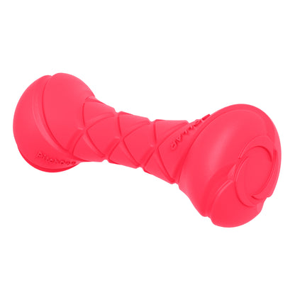 PitchDog Game Barbell Pink - гумена гиричка за кучета 19 см