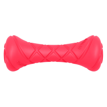 PitchDog Game Barbell Pink - гумена гиричка за кучета 19 см