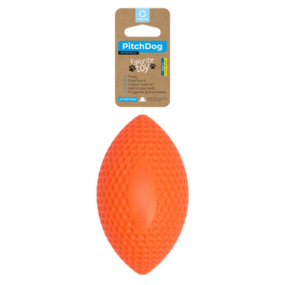 PitchDog Game Ball Orange - топка за игра за кучета 9 см