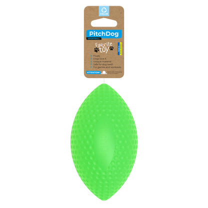 PitchDog Game Ball Light Green - топка за игра за кучета 9 см