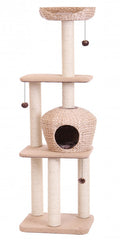 Nobby cat scratcher Nanuk - котешка драскалка 50 / 40 / 156 см бежов