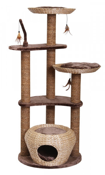 Nobby cat scratcher Estaca - котешка драскалка 60 / 60 / 141 см кафяв