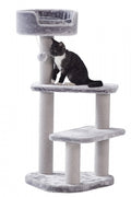 Nobby cat scratcher classic Zera - котешка драскалка 50 / 50 / 97 см сив