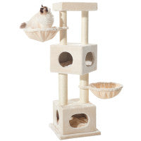 Nobby cat tree Mersin - котешка драскалка 50 / 50 / 152 см бежов