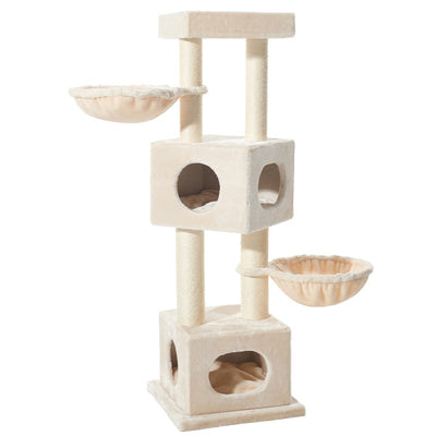 Nobby cat tree Mersin - котешка драскалка 50 / 50 / 152 см бежов