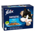 Felix Fantastic Multipak Salmon / Flounder - паучове с риба 12 х 85 гр.