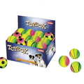 Nobby Foam rubber balls RAINBOW - топка 6.3 см.