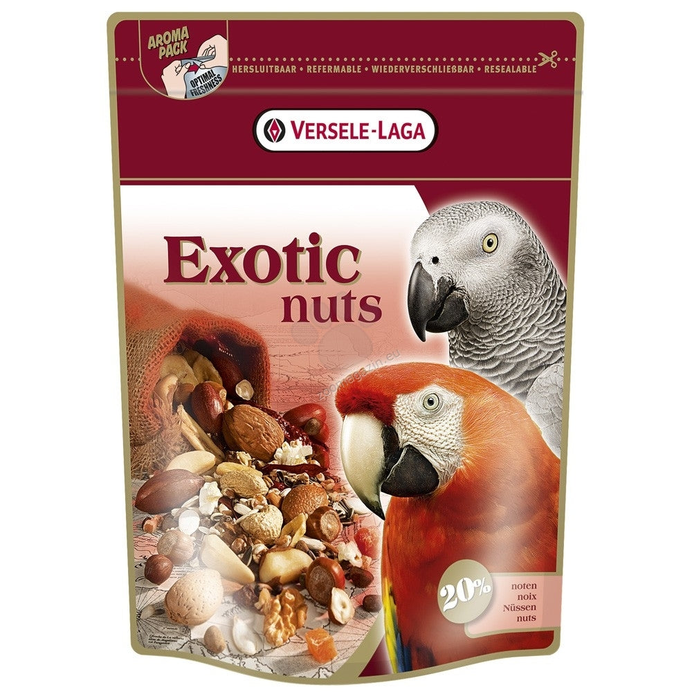 РАЗПРОДАЖБА Versele Laga Exotic Nut Mix - храна за големи папагали с ядки
