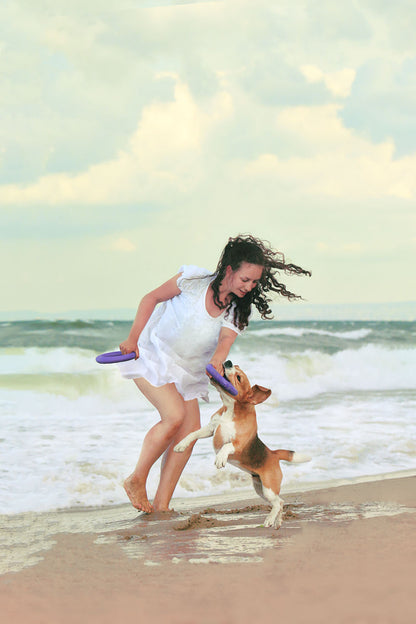 Puller Dog Medium - спортен уред за кучета от малки и средни породи 19,3 см (2 бр.)
