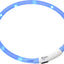 Flamingo Collar Led Nera - силиконов светещ нашийник 16 мм./ 20 - 70 см, розов