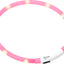 Flamingo Collar Led Nera - силиконов светещ нашийник 16 мм./ 20 - 70 см, розов