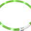 Flamingo Collar Led Nera - силиконов светещ нашийник 16 мм./ 20 - 70 см, розов