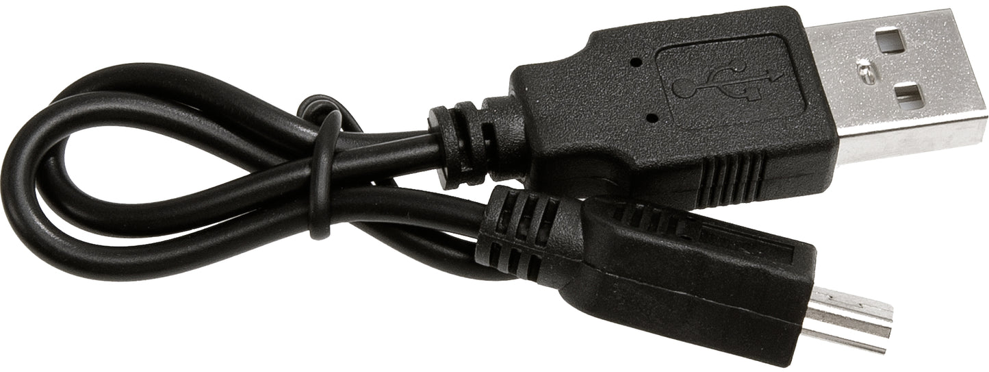 Flamingo Visio LED Black and White - светещ нашийник 35см, черен DELISTED