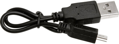 Flamingo Visio LED Black and White - светещ нашийник 35см, черен DELISTED