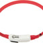 Flamingo Collar Led Nera - силиконов светещ нашийник 16 мм./ 20 - 70 см, розов