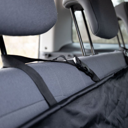 Flamingo Car Blanket Logi Black - покривало за седалки 145 / 130 см