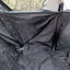 Flamingo Car Blanket Logi Black - покривало за седалки 145 / 130 см
