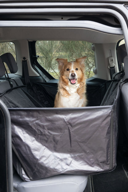 Flamingo Car Blanket Logi Black - покривало за седалки 145 / 130 см
